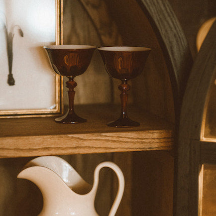 rialto coupe - oxblood set of 2